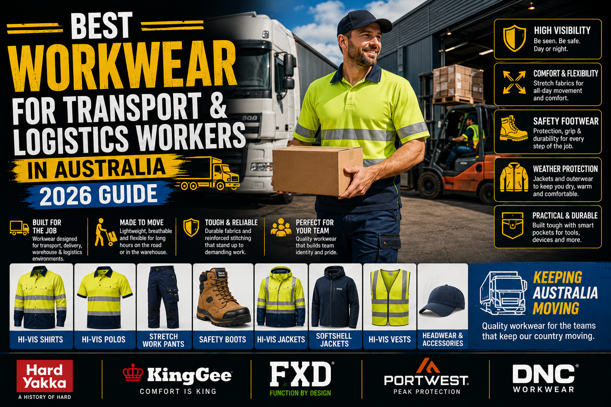 Best Workwear for Transport &amp; Logistics Workers in Australia (2026 Guide)