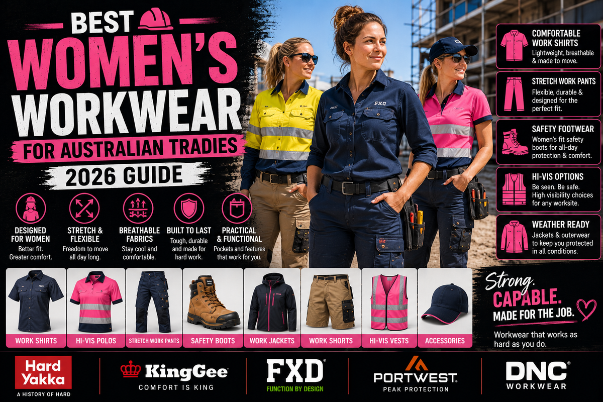 Best Women’s Workwear for Australian Tradies (2026 Guide)