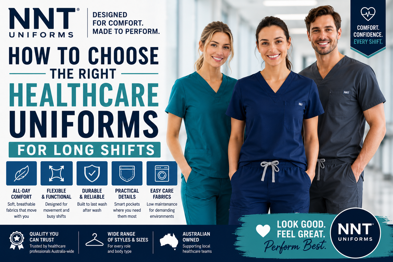 How to Choose the Right Healthcare Uniforms for Long Shifts (2026 Guide)