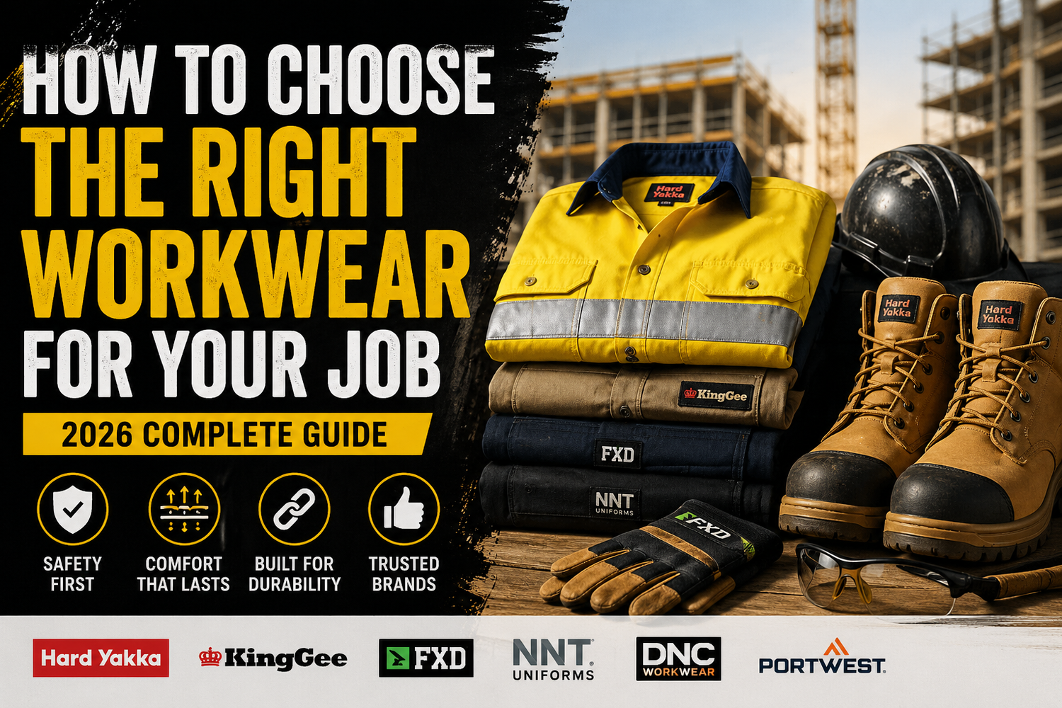 How to Choose the Right Workwear for Your Job (2026 Complete Guide)