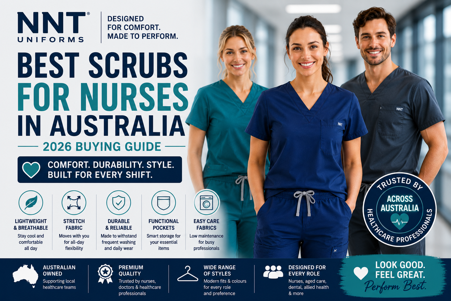 Best Scrubs for Nurses in Australia (2026 Buying Guide)