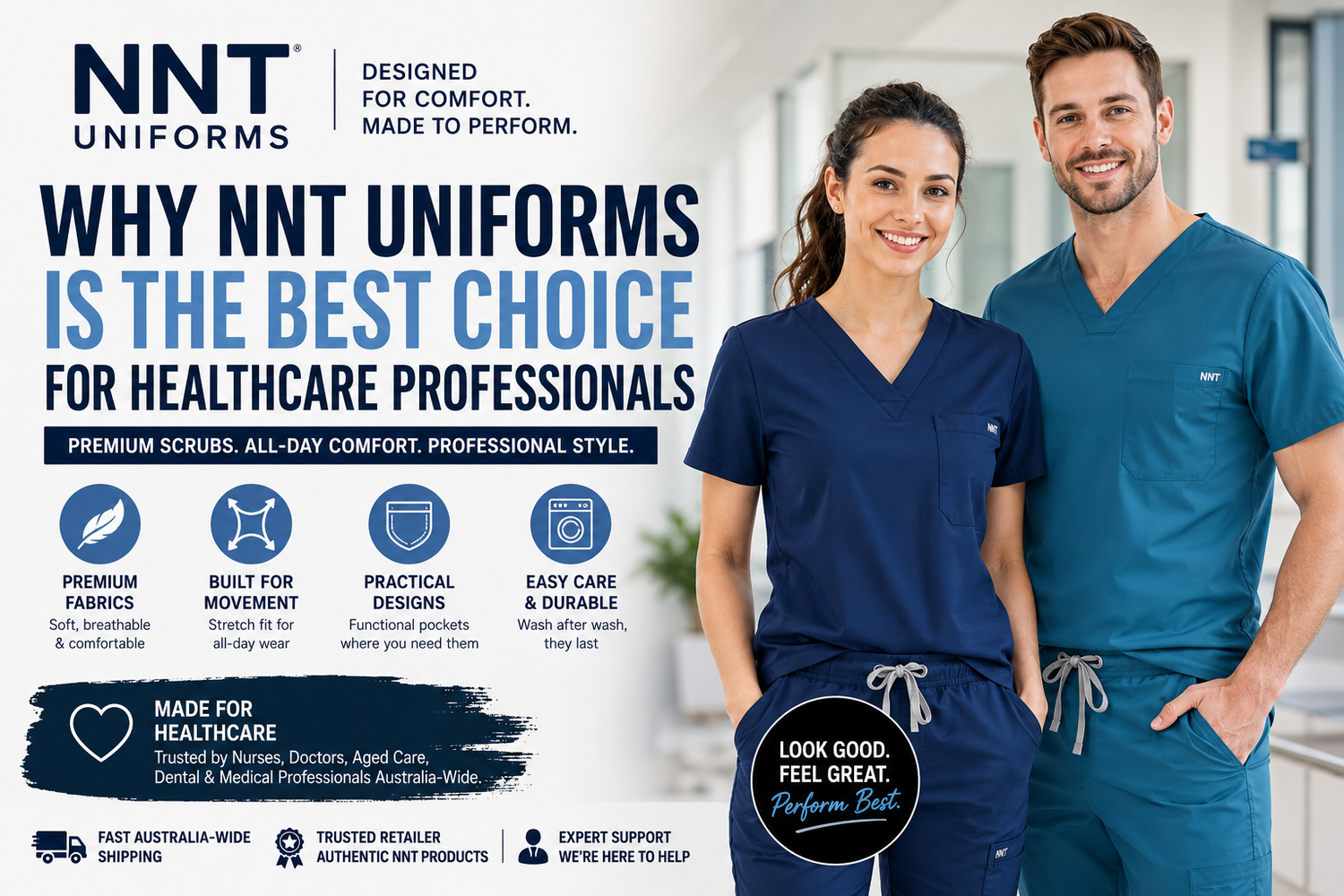 Why NNT Uniforms Is the Best Choice for Healthcare Workwear (2026 Guide)