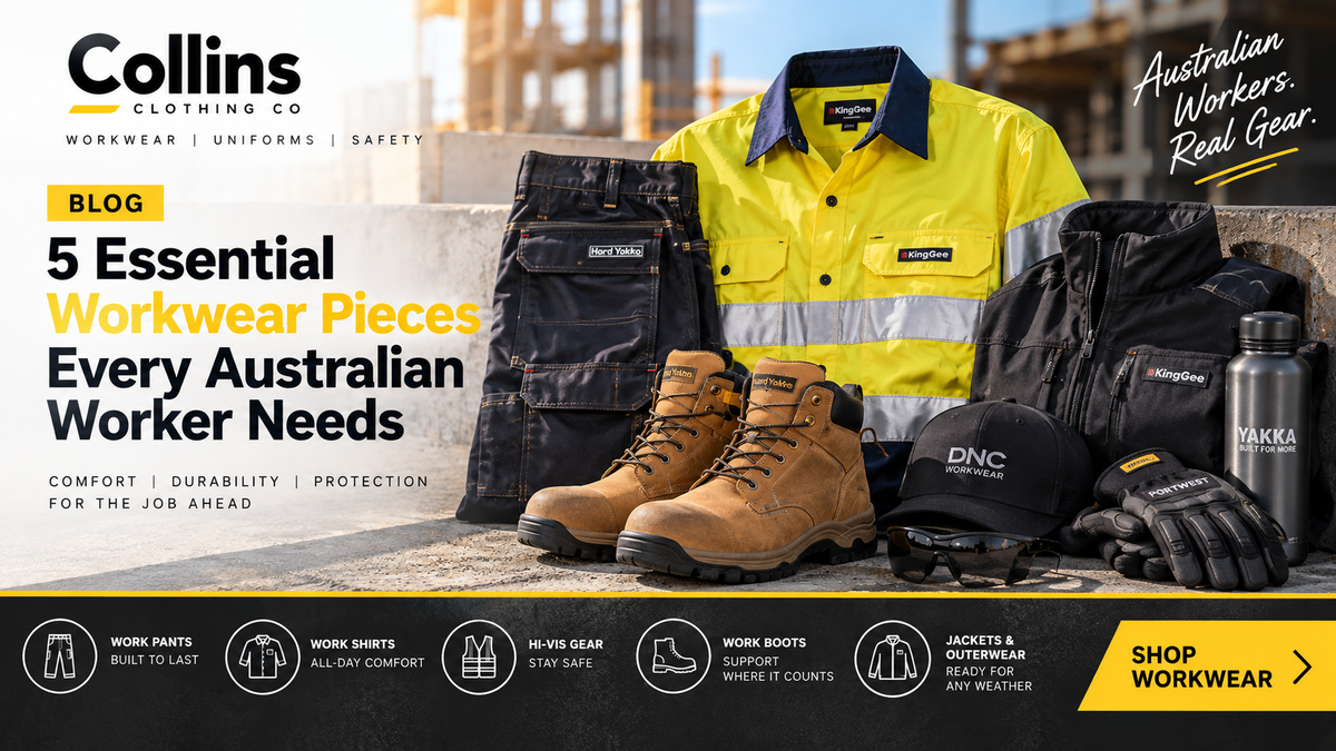 5 Essential Workwear Pieces Every Australian Worker Needs