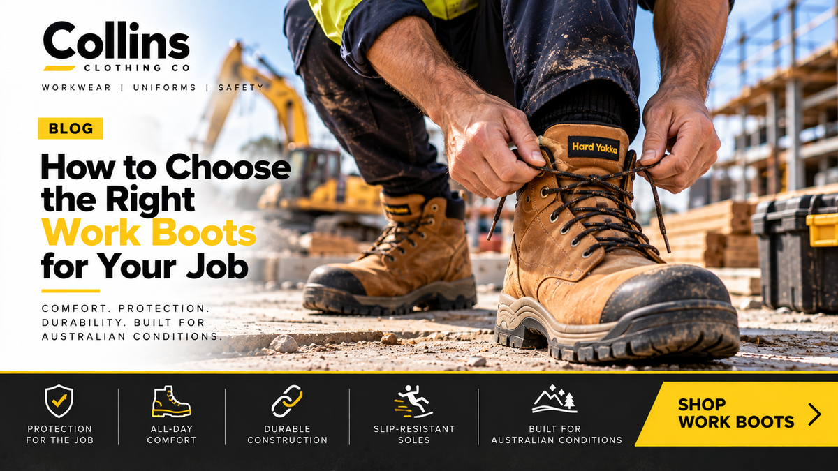 How to Choose the Right Work Boots for Your Job