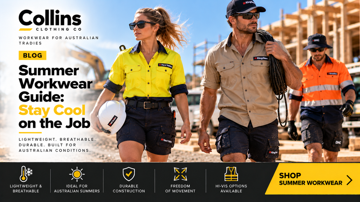 Best Workwear Brands in Australia (2026 Guide) – Collins Clothing Co
