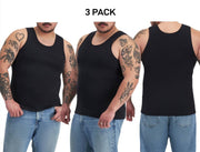 Bonds Mens Chesty Singlets Cotton Side Seamfree Comfortable Fit 3 Pack M757O