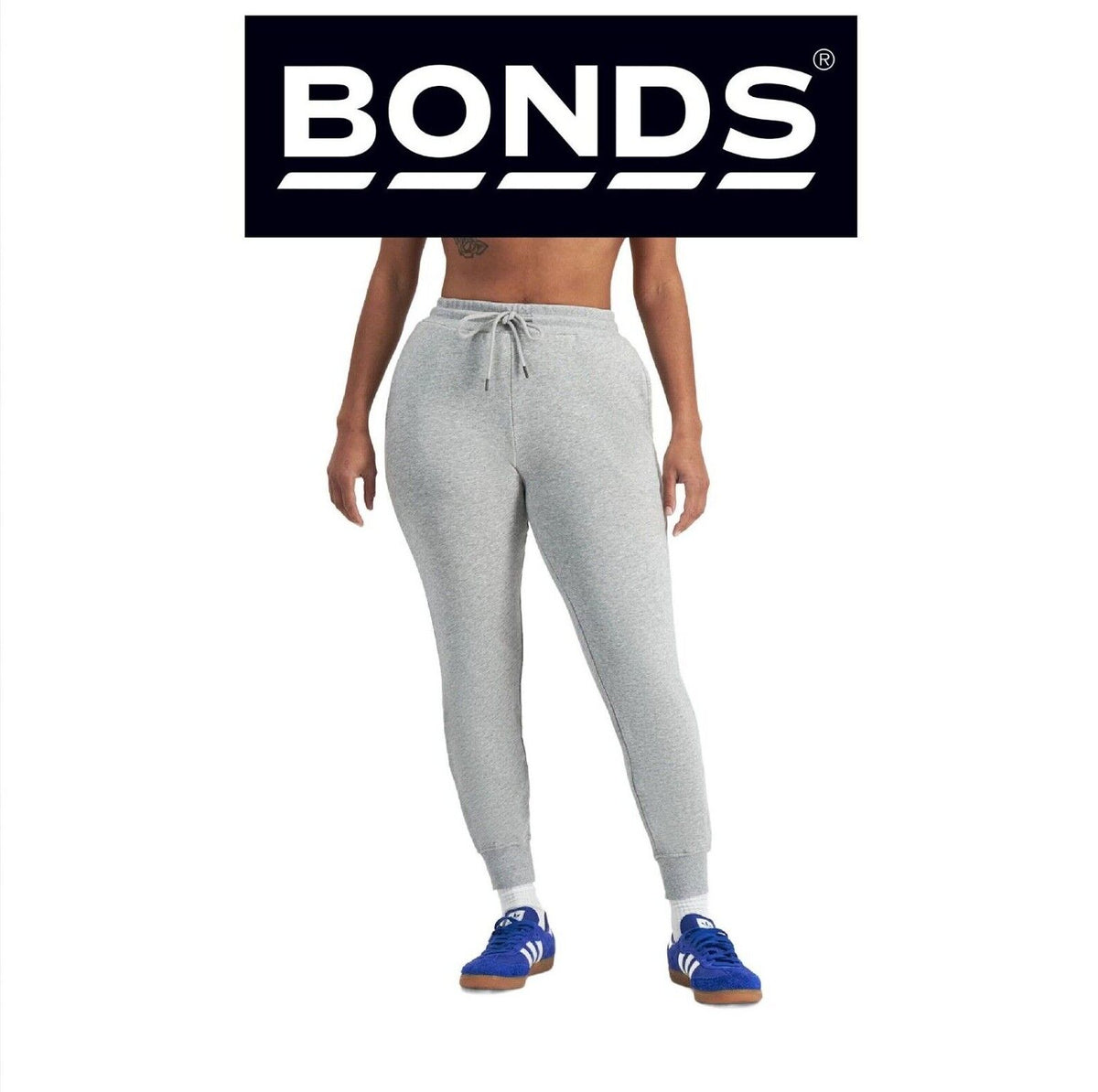 Bonds Womens Originals Skinny Trackie Pants Stretchy Flattering Slim Fit CT8QI