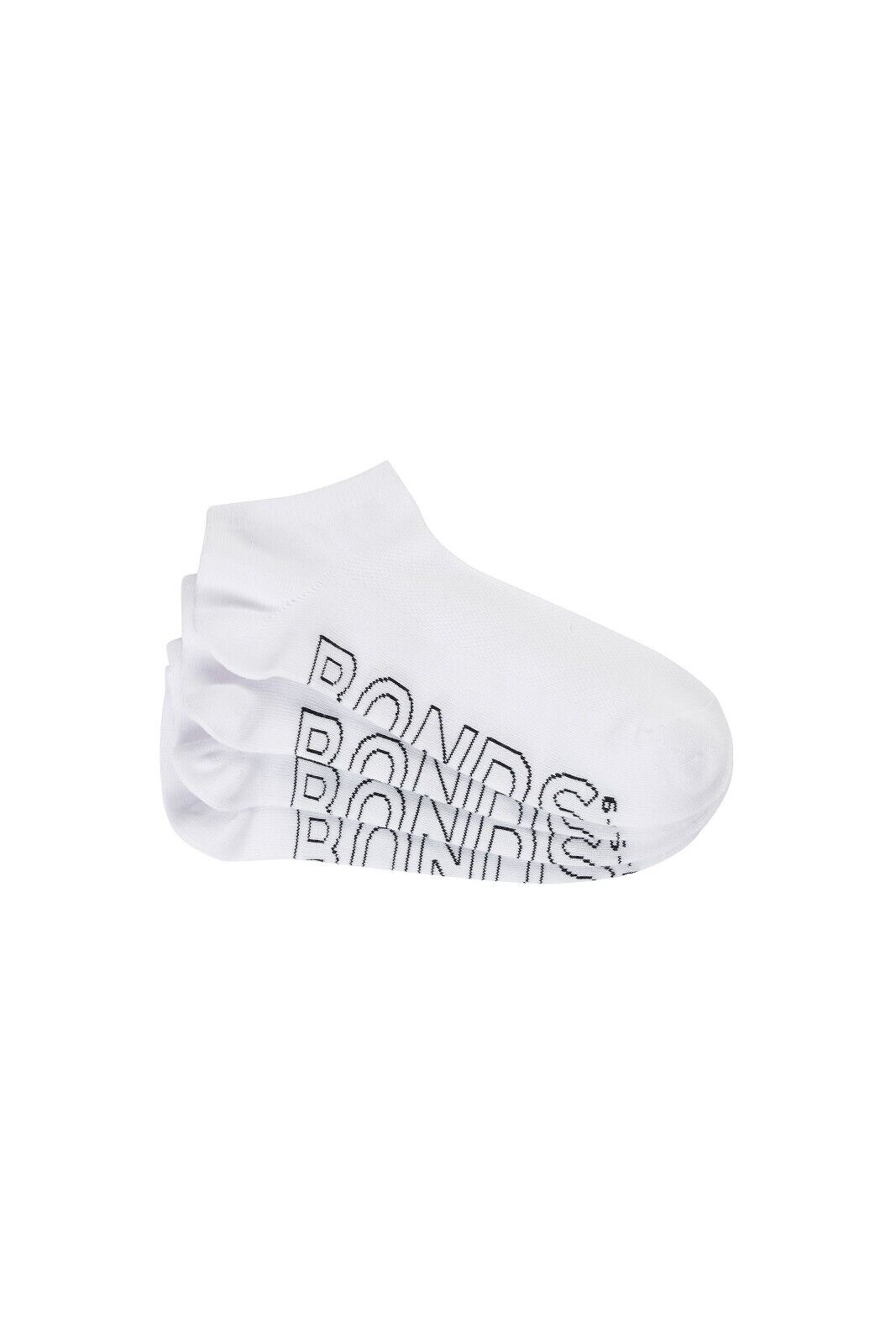 Bonds Mens Logo Lightweight No Show With Mesh Cooling Zone Socks 8 Pack SXN44N