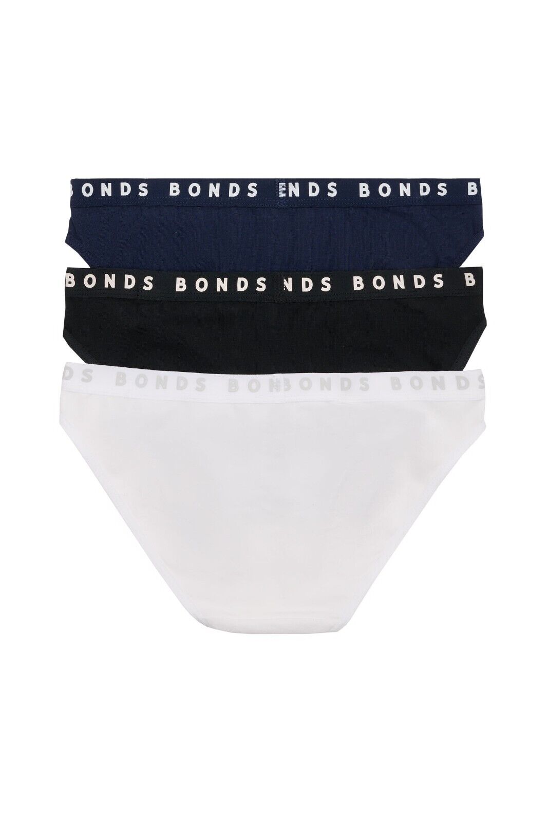 Bonds Girls Hipster Bikini Plain Comfortable Cotton Fabric 12 Pack UWPR3A