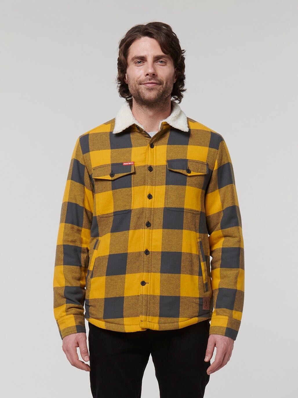 WINTER SALE! Hard Yakka Mens Heritage Trucker Sherpa Warm Work Jacket Y06823