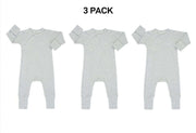 Bonds Baby Pointelle Cozysuit Branded Elastic Trim Aussie Cotton 3 Pack BXGGA