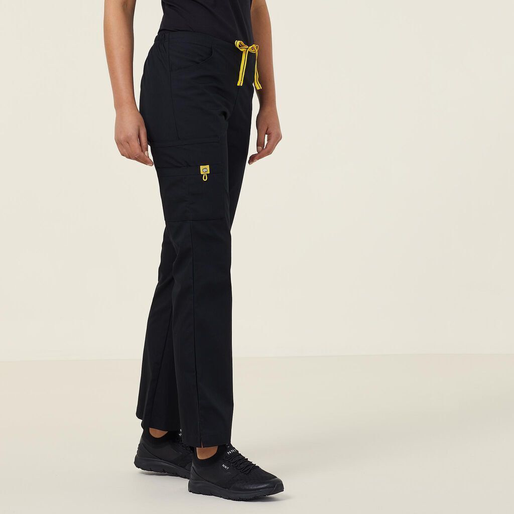 NNT Wonderwink 4 Pack Origins Flared Leg Comfy Scrub Pant Romeo CAT3NP-Collins Clothing Co