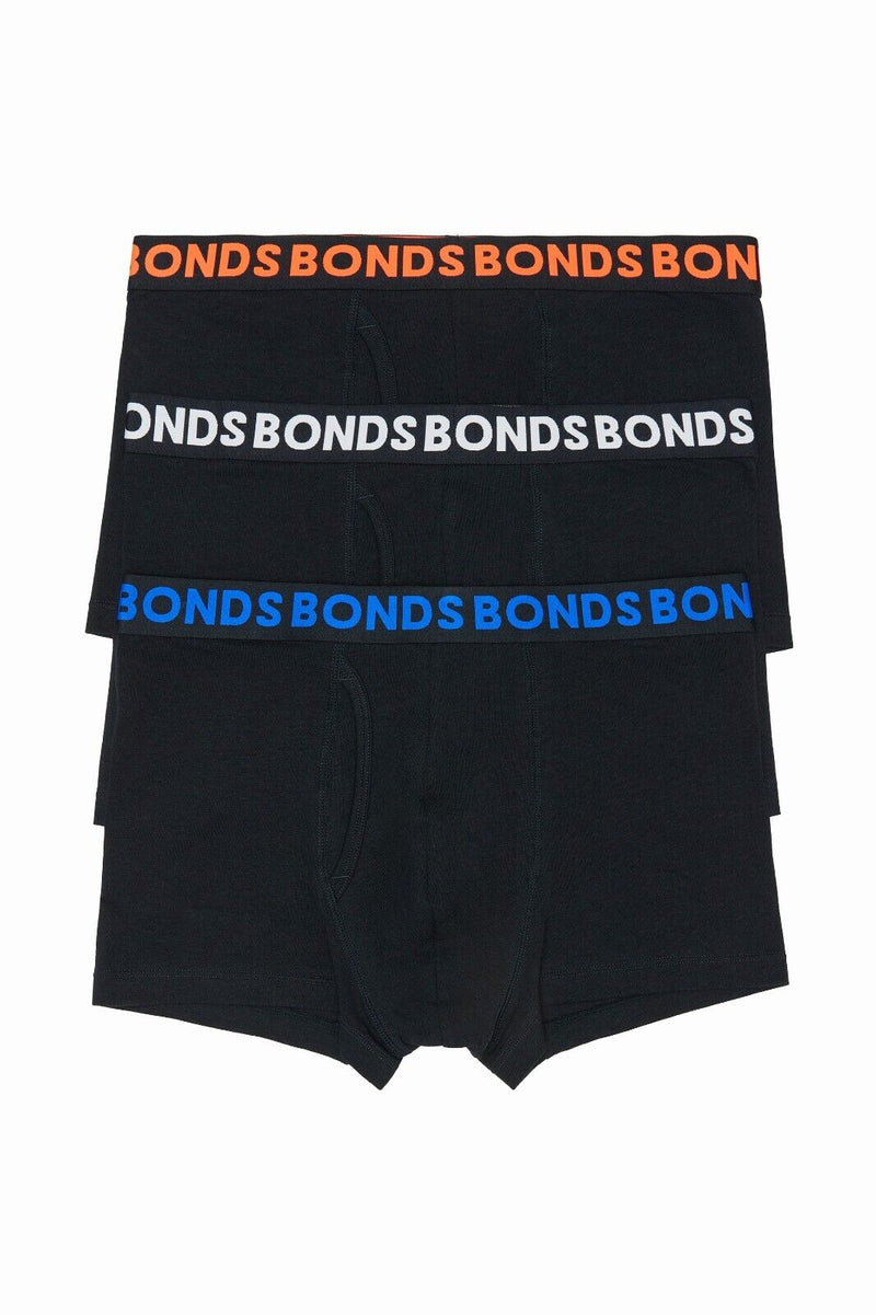 Bonds Mens Everyday Trunk Stretchable Soft Waistband Side Seam 12 Pack MWPY3A