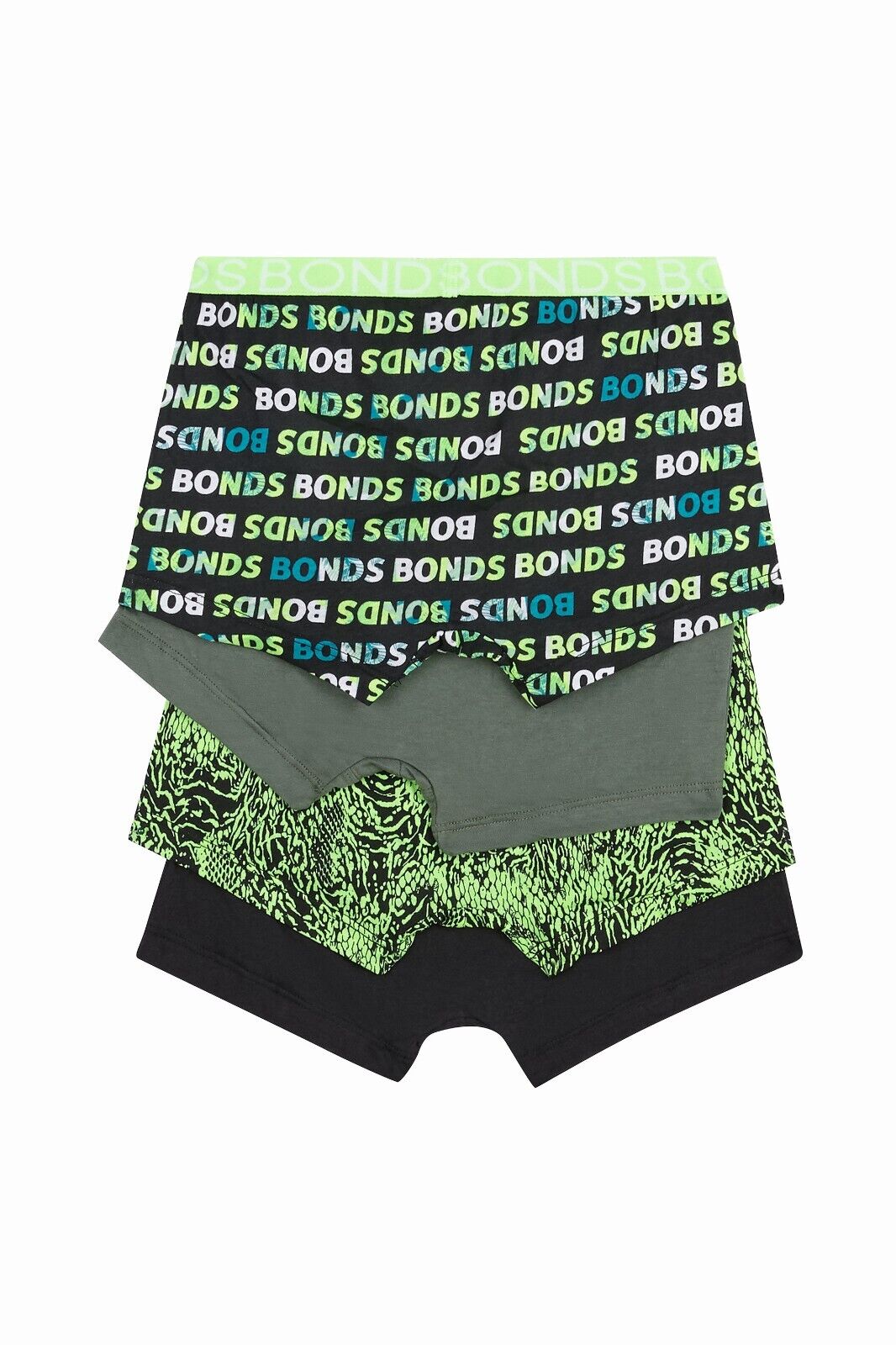 Bonds Boys Trunk Supportive Pouch with Comfy Coverage 4 Pack UWCF4A IT7