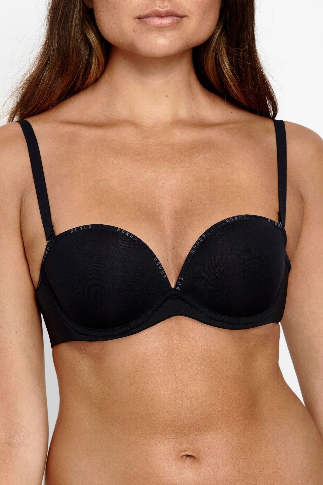 Bonds Womens Invisi Strapless Full Busted Bra Comfort Soft Silicon YXC3Y