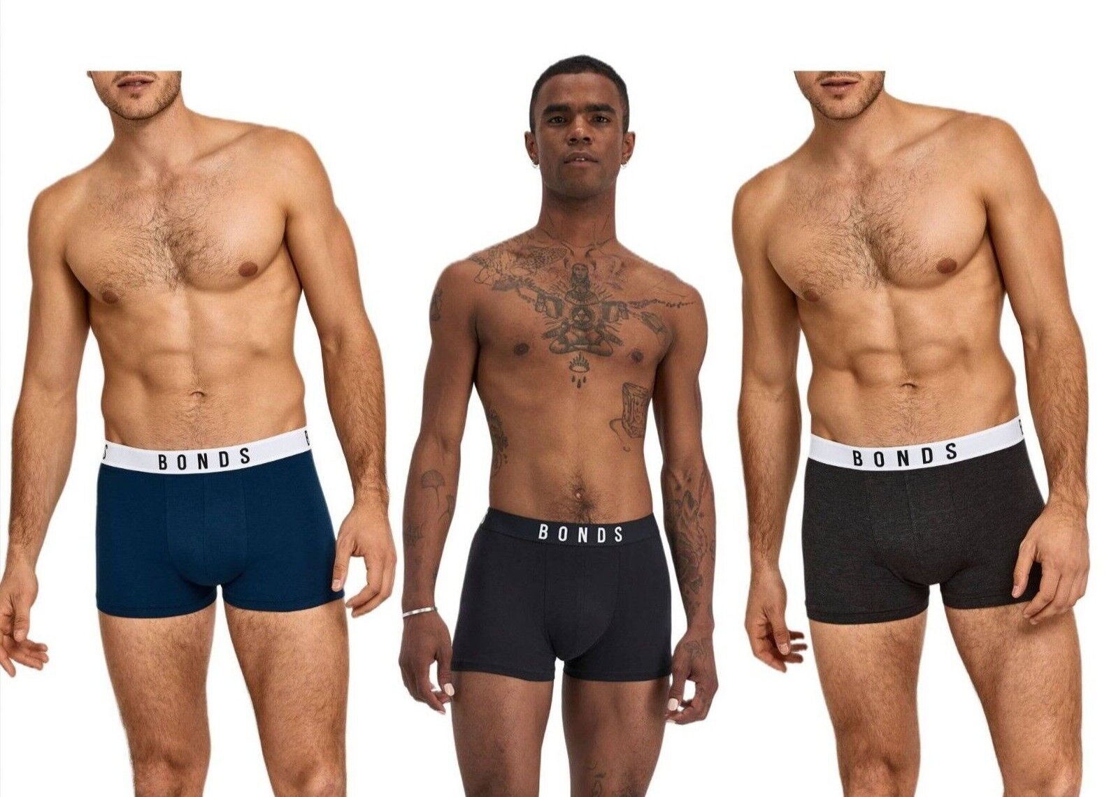 Bonds Mens Originals Trunk Super Soft Flat Seams For Comfier Fit MXULA