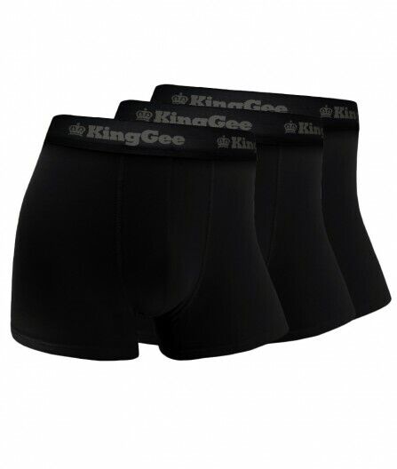 FATHER'S DAY SALE! KingGee Mens Bamboo  3 Pack Superior Jocks Work Trunk K19005