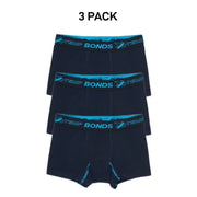 Bonds Boys X-Temp Trunk Temperature Control Dual Action Cooling 3 Pack UX4F1A