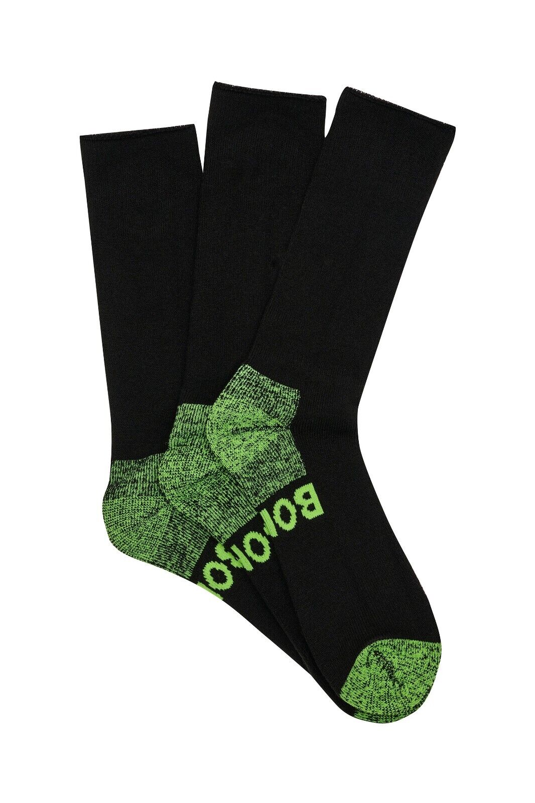 Bonds Mens Acrylic Work Socks Cushioned Soles Comfort Crew Length 12 Pack SYUU3G