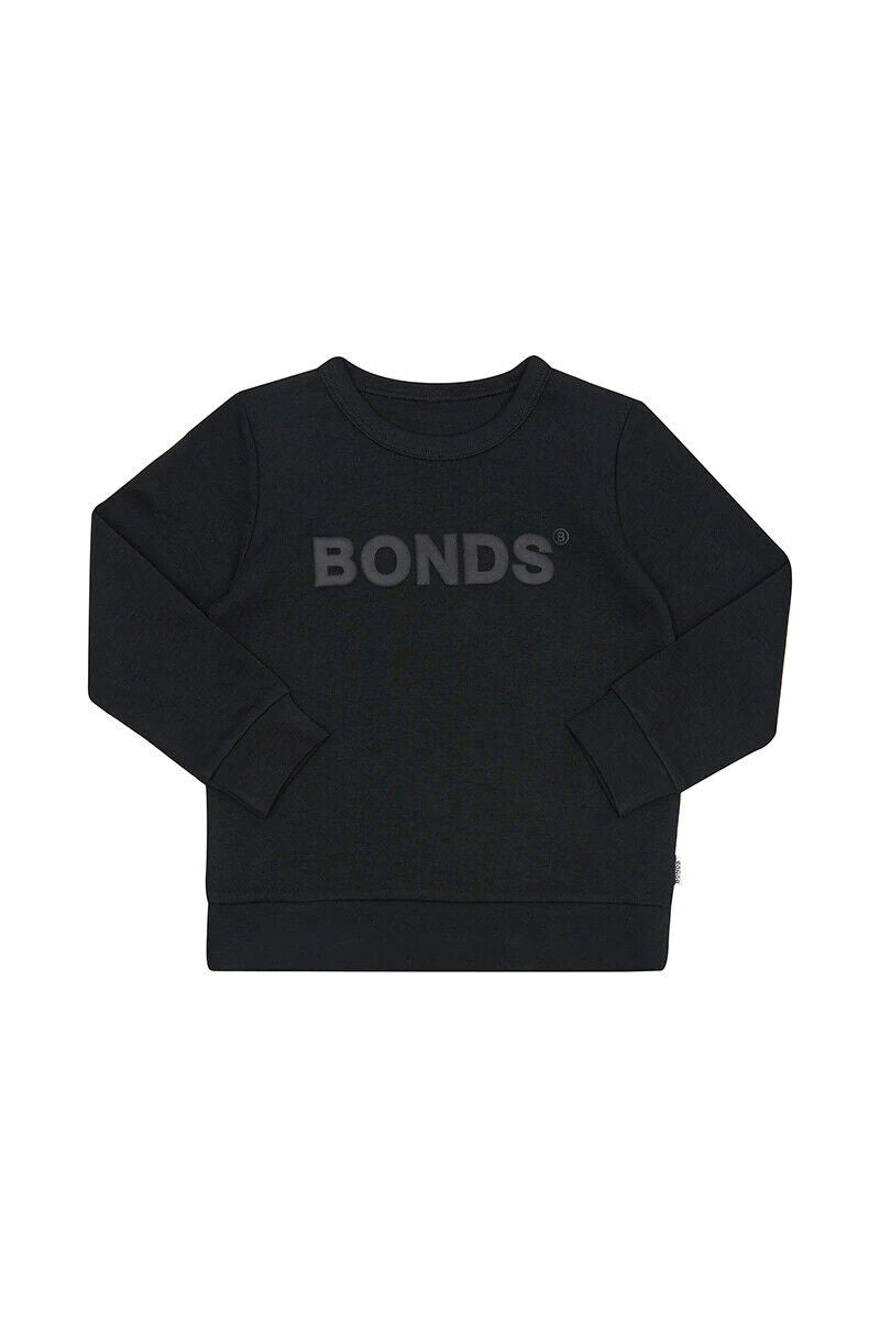 Bonds Kids Tech Sweats Pullover Super Soft Knitted Warm Cotton Poly Blend KVQTK