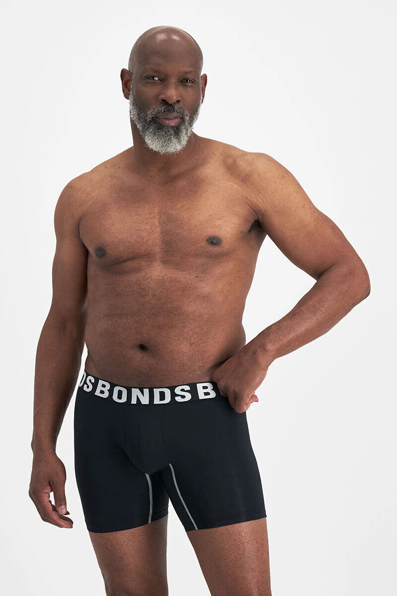 Bonds Mens Chafe Off Trunk Inner Thigh Panel Stay Comfort and Friction Free MWB6