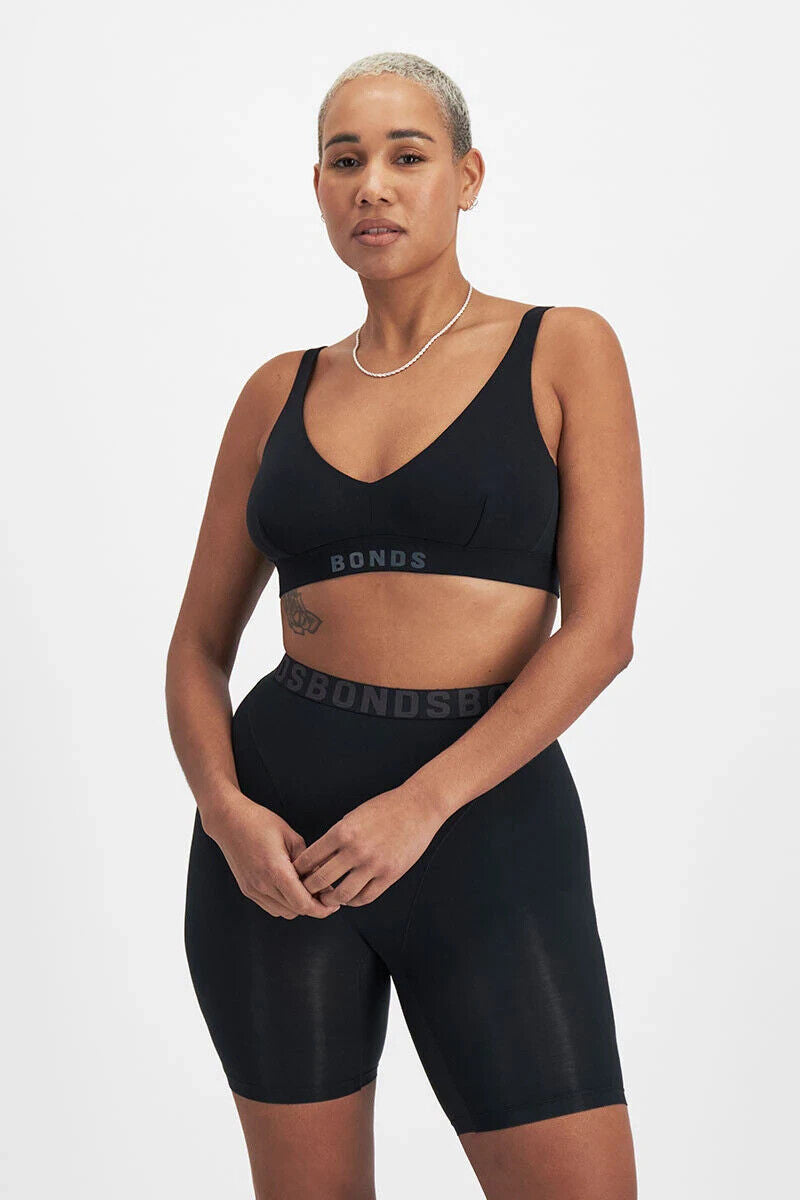 Bonds Womens Chafe Off Crop Ultimate Comfort Soft and Cooling Finish 3 Pack WR3X