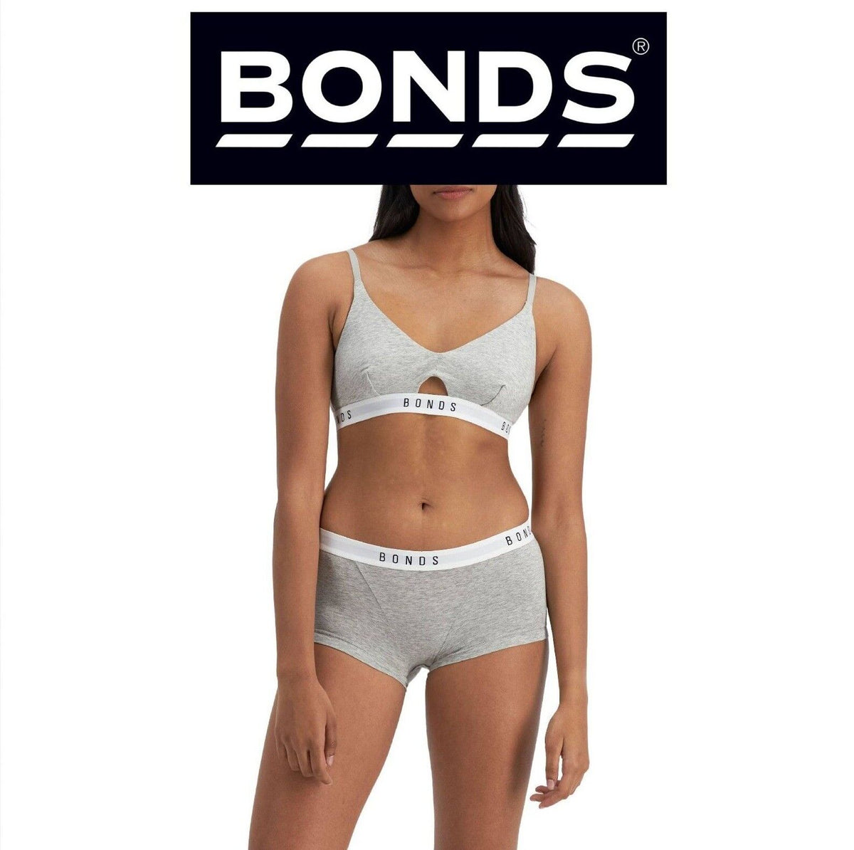 Bonds Womens Originals Boyfit Breathable Comfy Silky Fabric Undies WV7DA
