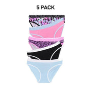 Bonds Girls Bikini Soft and Stretchy Fit Perfect Everyday Coverage 5 Pack UWNV5A