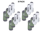 Bonds Mens Sport Tech No Show Sock Cushioned Shock-Absorbing Sole 8 Pack SYCK2N