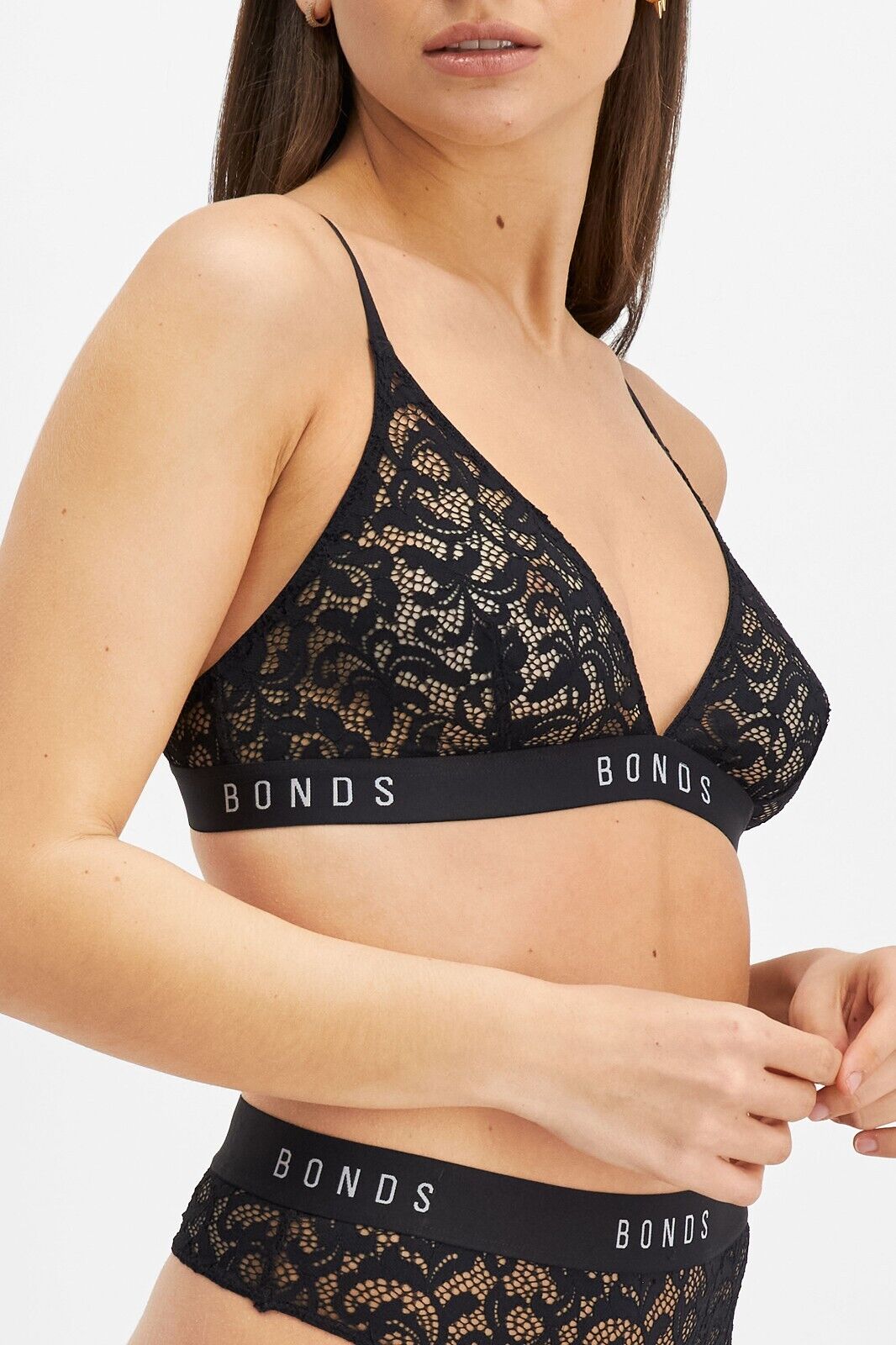 Bonds Womens Intimately Lace Triangle Bra Sexy Gorgeous Lacy Outer YWVY