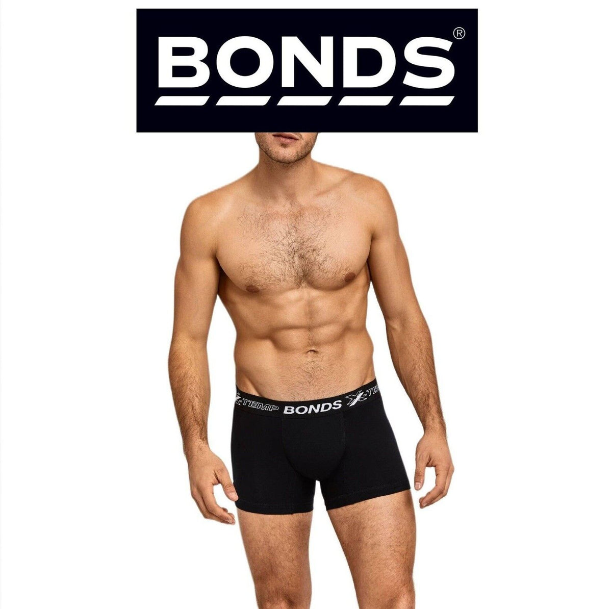 Bonds Mens X-Temp Trunk Flat Stitching Lasting Durability & Comfort MXEJA