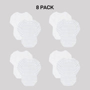 Bonds Baby Wonderbodies Long Sleeve Bodysuit Super Soft Stretchy 8 Pack BY4QA