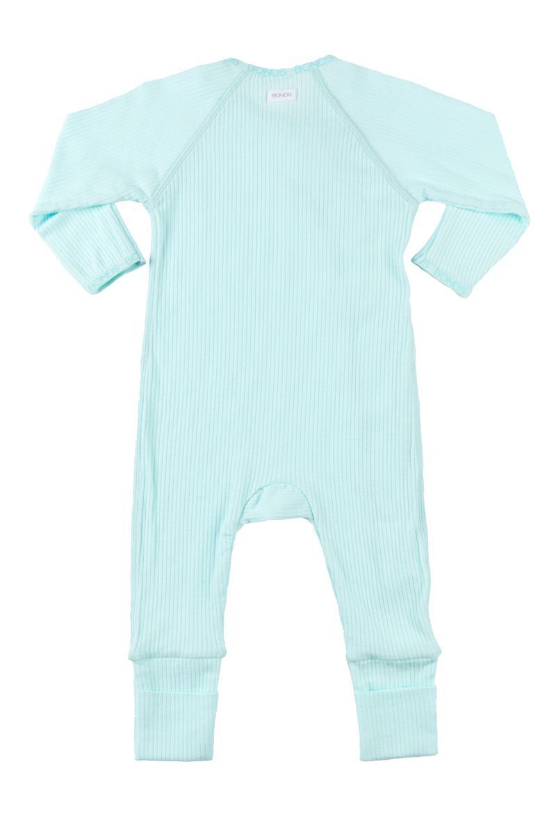 Bonds Baby Pointelle Cozysuit Branded Elastic Trim Aussie Cotton BXGGA