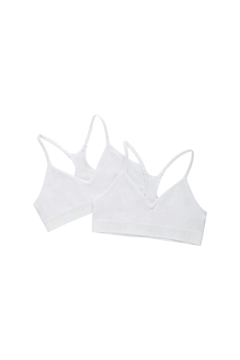 Bonds Girls Super Stretchies Racer Crop Double Layered Front 8 Pack UXNK2A