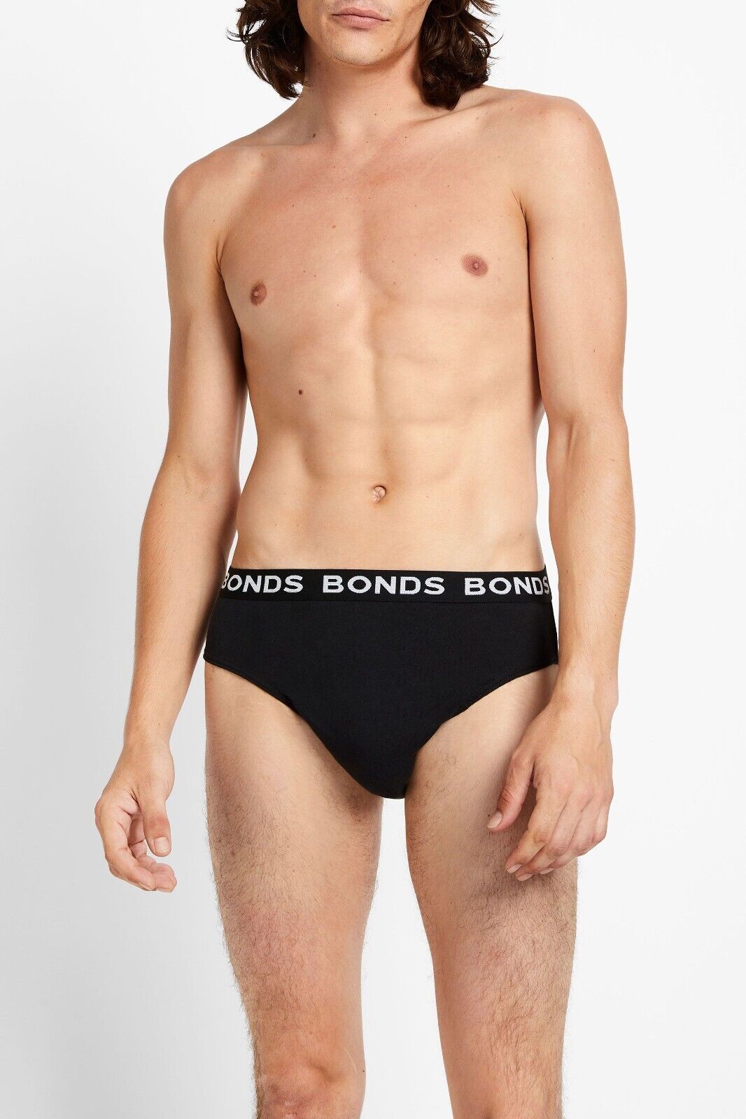 Bonds Mens Basic Hipster Briefs Cotton Stretchable Tailored Fit 8 Pack M38DM4