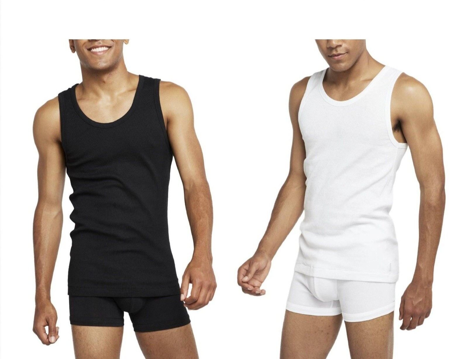 Bonds Mens Organic Chesty Cotton Rib Modern Classic Singlet Shape MX3R