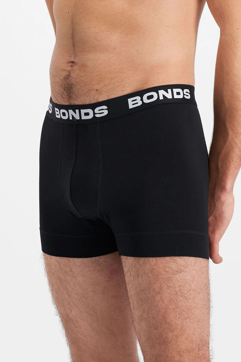 Bonds Mens Total Package Trunk Super Soft Breathable Viscose Bamboo 3 Pack MWKV