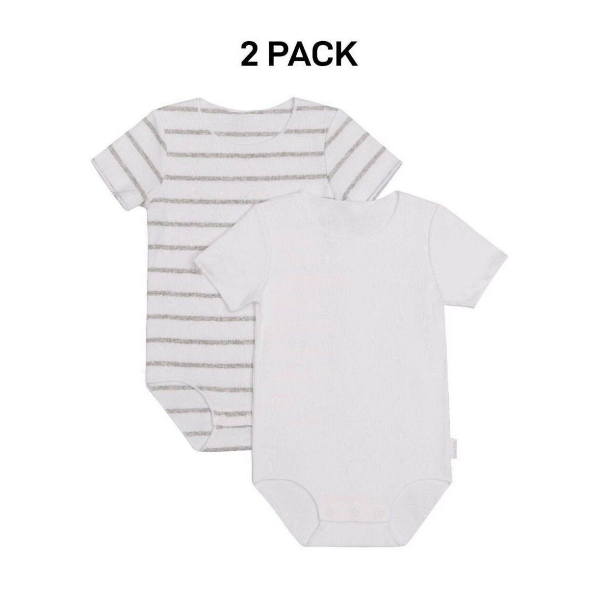 Bonds Baby Wonderbodies Short Sleeve Bodysuit Ultimate Comfort 2 Pack BXK7A