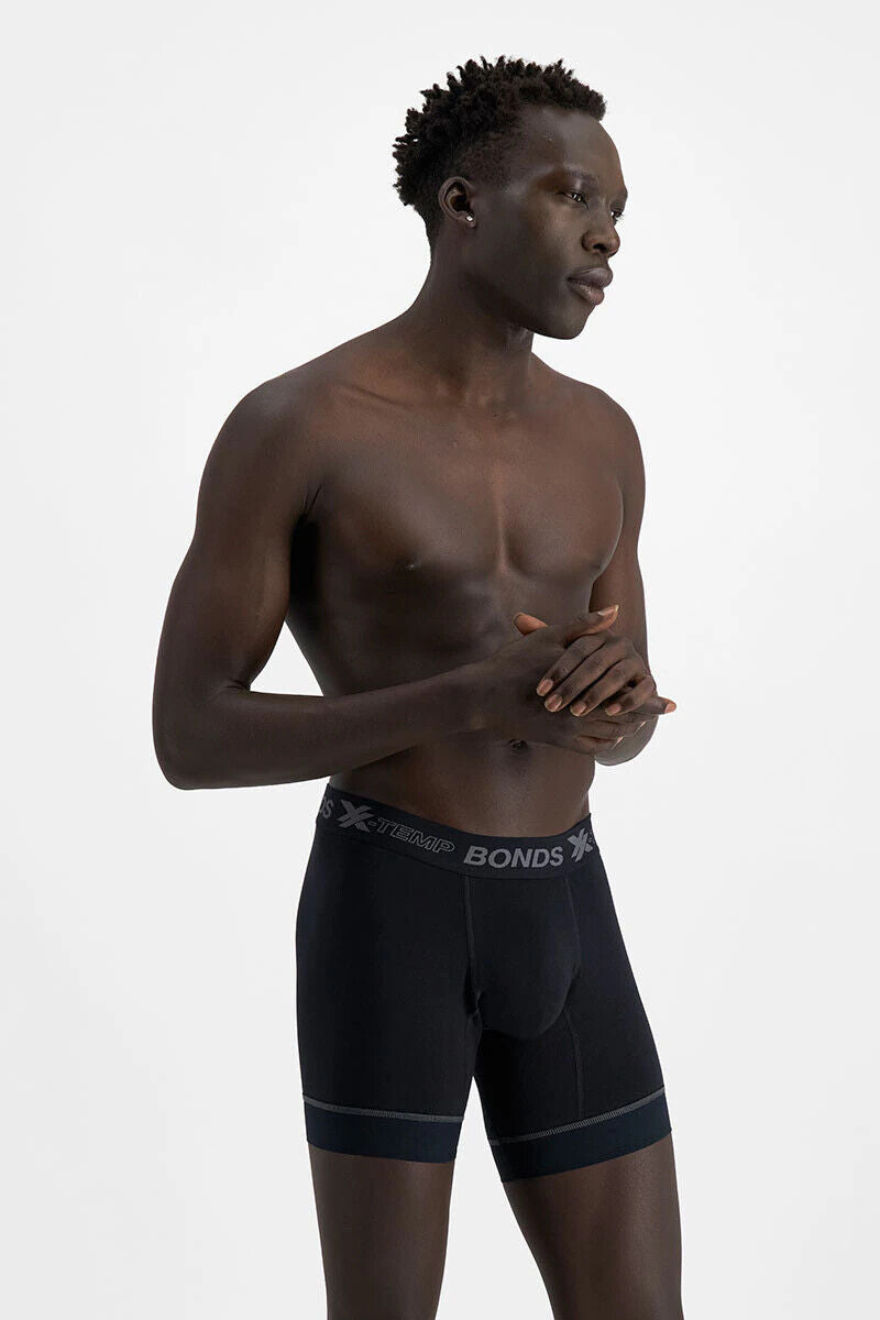 Bonds Mens X-Temp Grip Tech Mid Trunk Support and Protect Mid Length MWR7