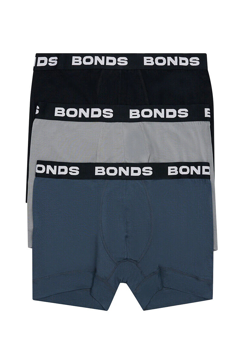 Bonds Mens Total Package Trunk Soft and Breathable Viscose Bamboo 6 Pack MWK83A