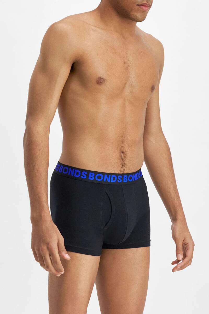 Bonds Mens Everyday Trunk Stretchable Soft Waistband Side Seam 12 Pack MWPY3A