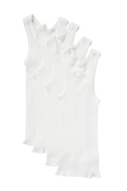 Bonds Baby Ribbed Singlets Vest Comfortable Warmth Side Seamfree 12 Pack BYLV