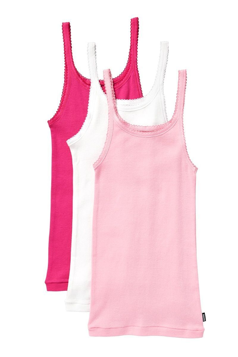 Bonds Girls Teena Singlet Super Soft Cotton Comfortable Top 6 Pack UYG43W