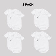 Bonds Baby Wonderbodies Short Sleeve Bodysuit Ultimate Comfort 8 Pack BY4TA