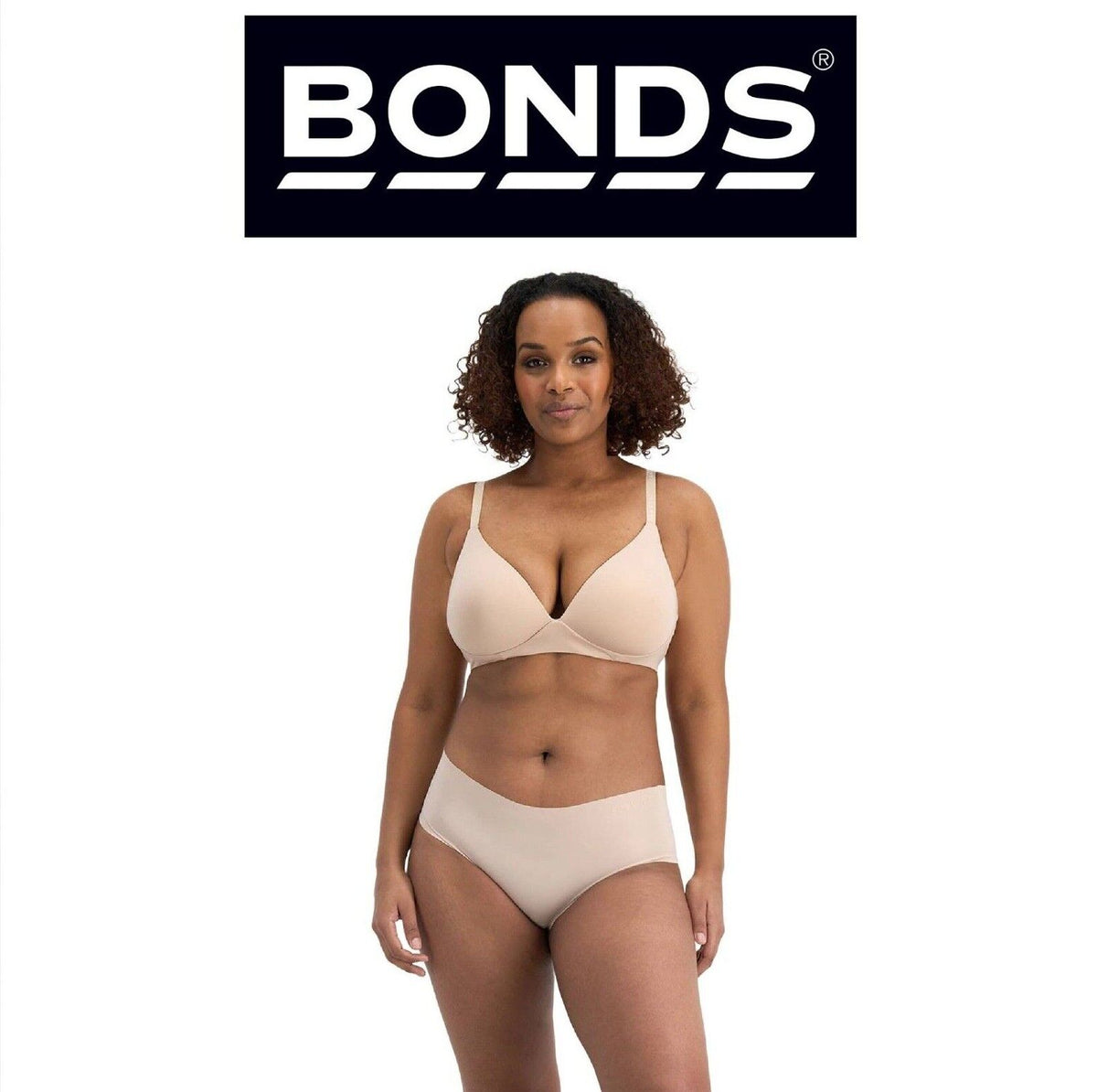 Bonds Womens Invisible Freecuts Midi Light Soft Simple Lightweight Undies WU3Q