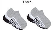 Bonds Womens Logo Cushioned No Show Extra Comfort Cushiness Soles 6 Pack LXPX3N
