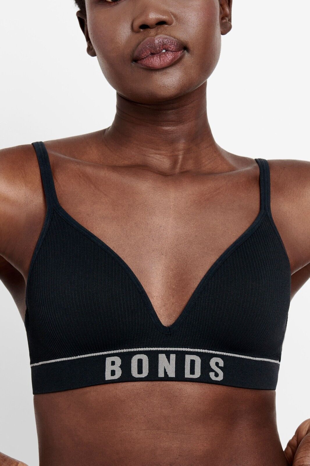 Bonds Womens Retro Rib Wirefree Tee Bra Comfortable & Stretchable YXF7Y