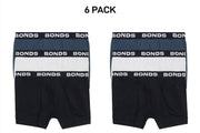 Bonds Mens Total Package Trunk Comfy Super Soft and Breathable 6 Pack MWK83A
