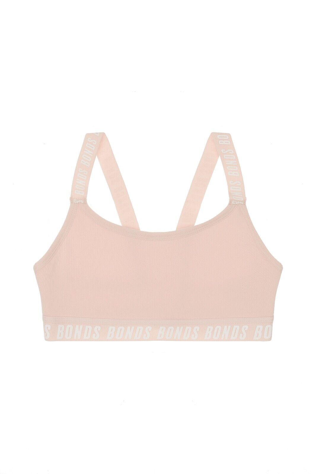 Bonds Girls Performance Pullover Crop Durable and Stretchy Bra 6 Pack UWH41A