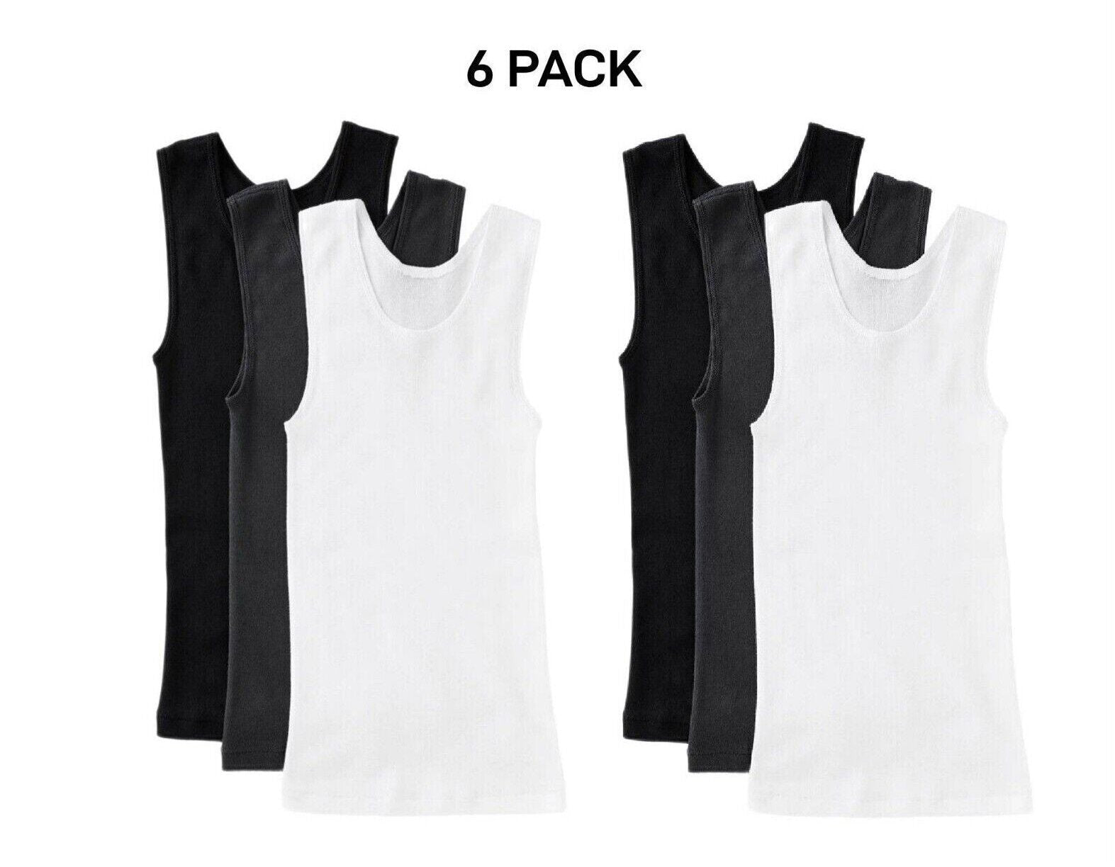 Bonds Boys New Chesty Vest Cotton Singlet Soft Comfort Cotton 6 Pack UYG33A